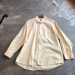 Executive collection yellow button down